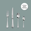 Bead Cutlery 4 Piece Place Setting