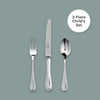 English Thread Cutlery 3 Piece Child's Set