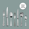 Kings Cutlery 7 Piece Place Setting