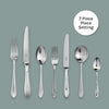 Lotus Cutlery 7 Piece Place Setting