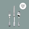 Plain Fiddle Cutlery 3 Piece Child's Set