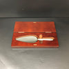 SALE - Silver Plated Pie Knife In Presentation Box