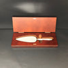 SALE - Silver Plated Pie Knife In Presentation Box