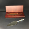 SALE - Silver Plated Pie Knife In Presentation Box