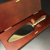 SALE - Silver Plated Pie Knife In Presentation Box