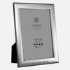 Feature Hallmark Sterling Silver Photo Frame With Black Wood Back