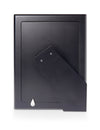 Feature Hallmark Sterling Silver Photo Frame With Black Wood Back